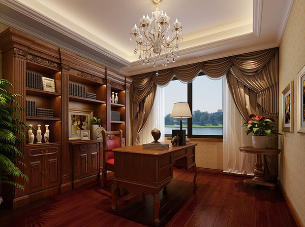 Çalışma Odası Dekorasyon Önerileri 16 Çalışma Odası Dekorasyon Önerileri (13)